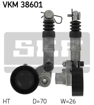 Ролик SKF VKM 38601